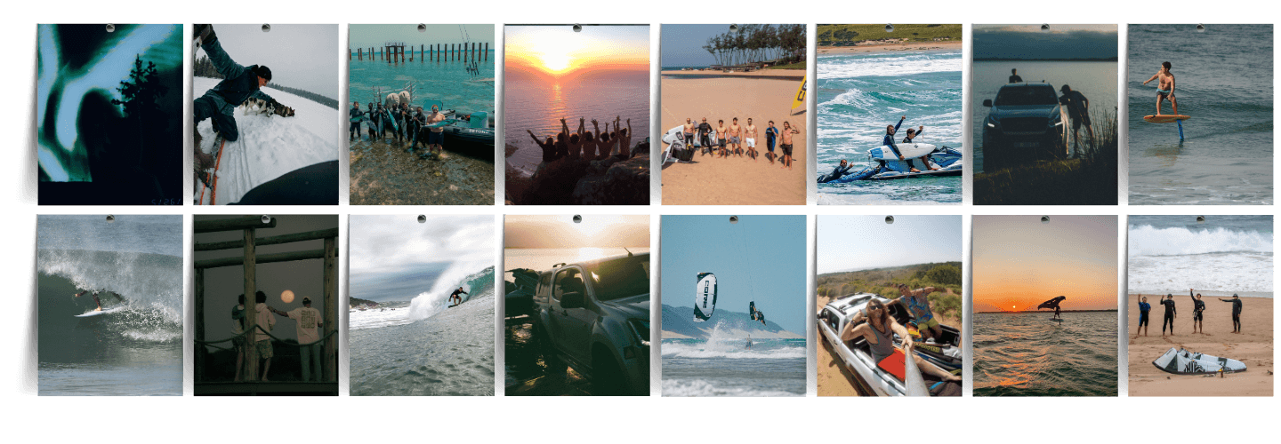 Outerlines riders sharing an adventure
